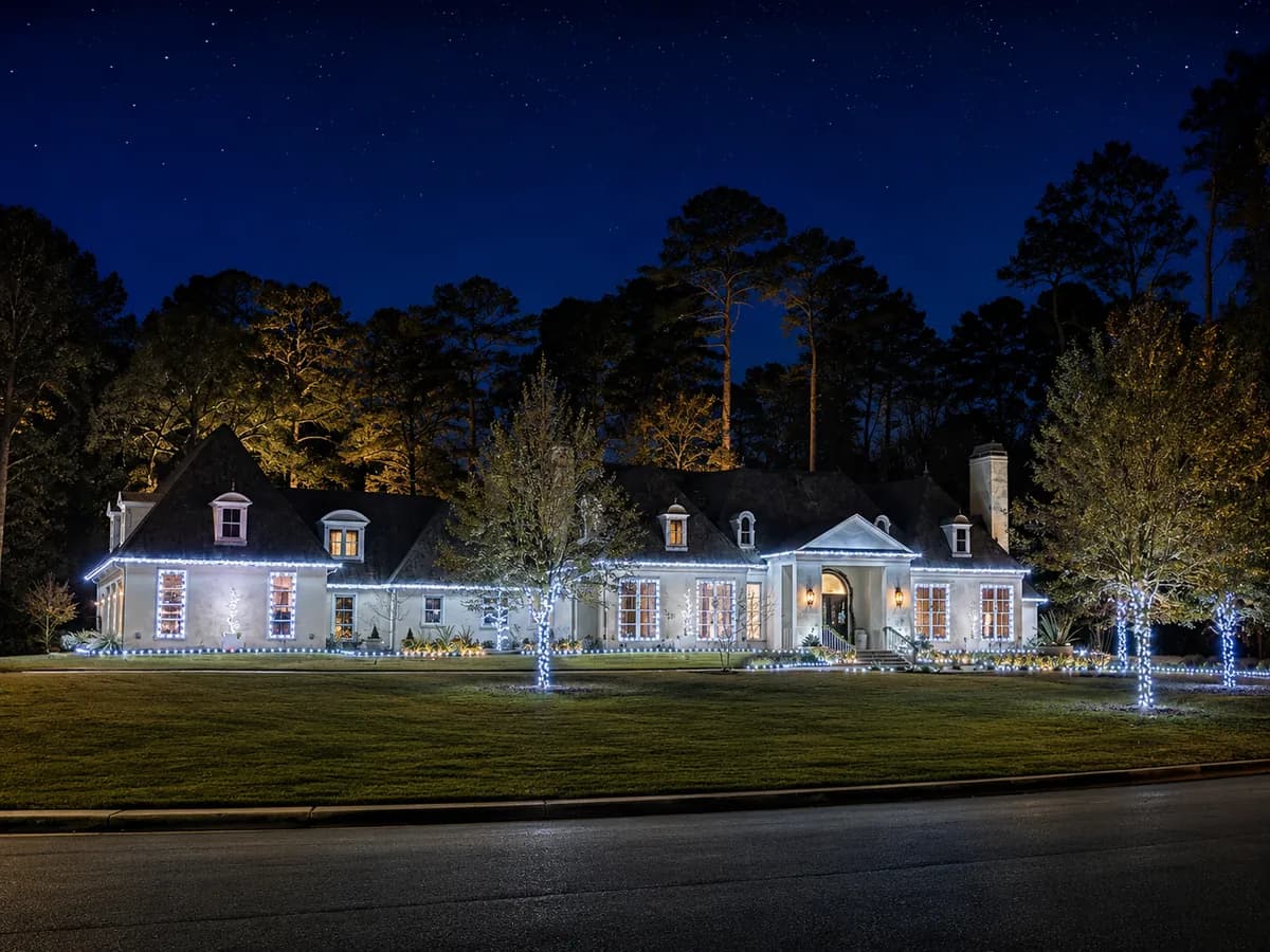 Lawn & Light Christmas light install