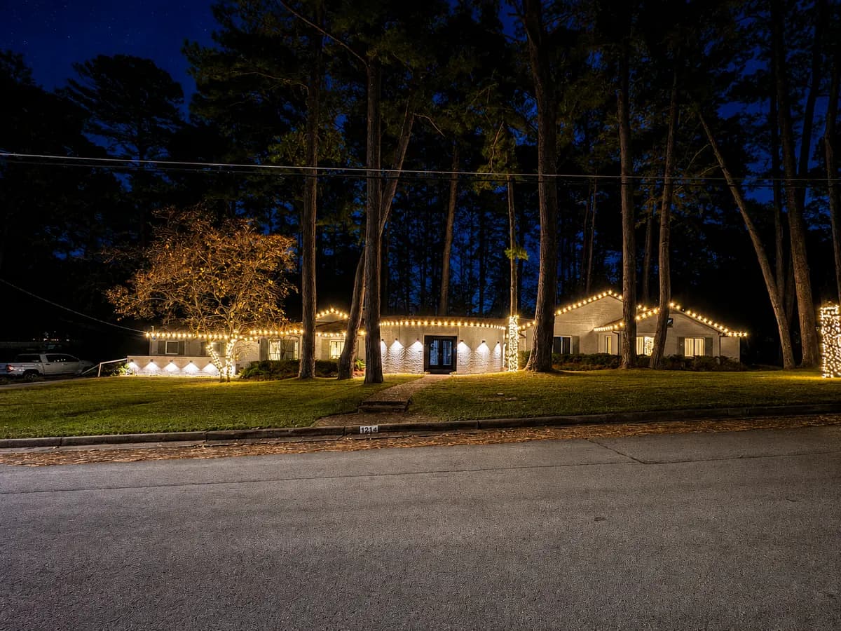Lawn & Light Christmas light install